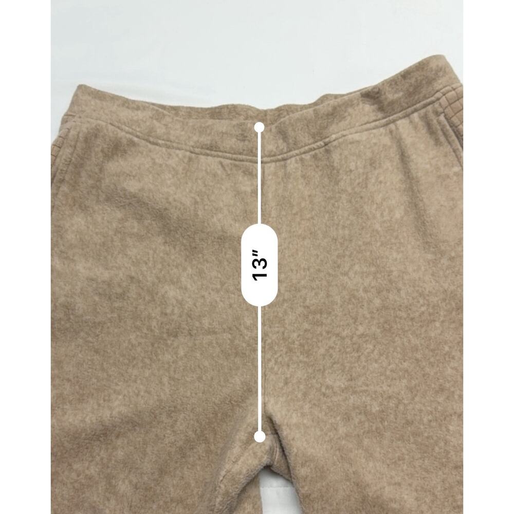 Cuddl Duds Fleece Lounge Set Women's Large Beige Pullover Top Pants Cozy - Picture 12 of 13